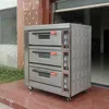 Manufacturer 3-Deck 6-Trays Electric Oven for Restaurant/Commercial Bread Electric Oven