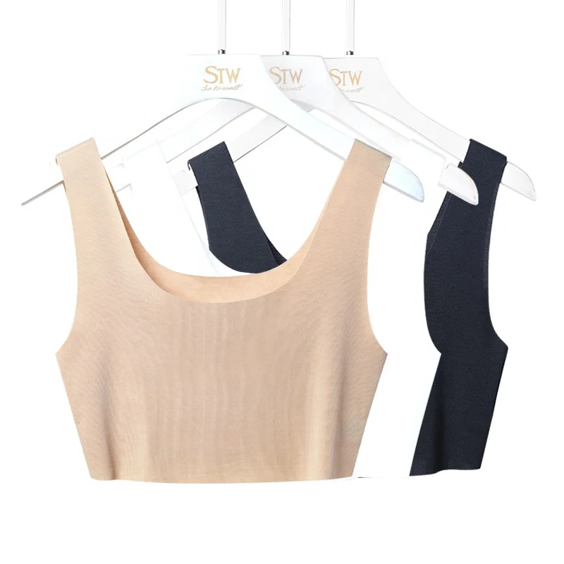 
Summer workout athletic ribbed white cami seamless sublimation tank tops loose in bulk nursing tank crop top 
