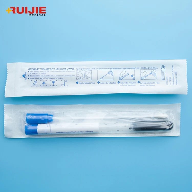 transport cotton female swab