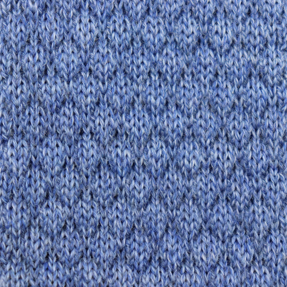 wathet 蓝色菠萝纹理平领带固体 cravatta 定制羊毛针织领带