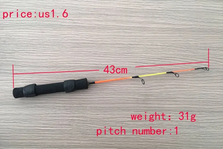 Russia Sale Ice Fishing Rod Blanks Lure Insert Section Carp Fishing