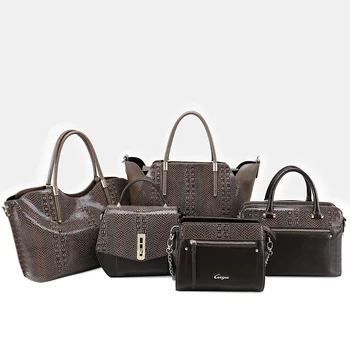 real leather handbags