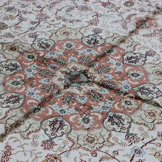 8x10ft rosa farbe seidenteppich vier jahreszeiten schlafzimmer ...
