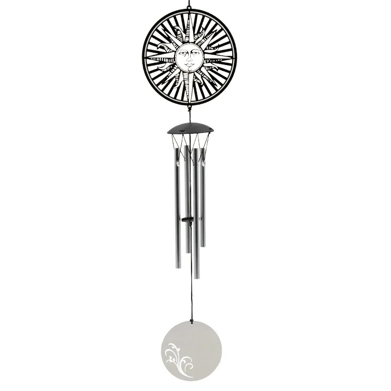 W 5274 New Unique Wall circle Crystal Striker Butterfly Wind Chime