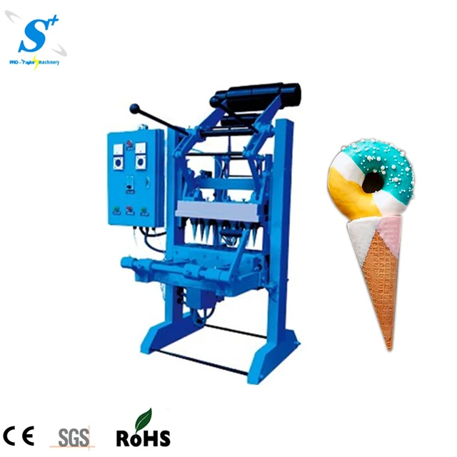 Automatic Ice Cream Candy Cone Waffle Moulding Machine Dst10 Buy Ice