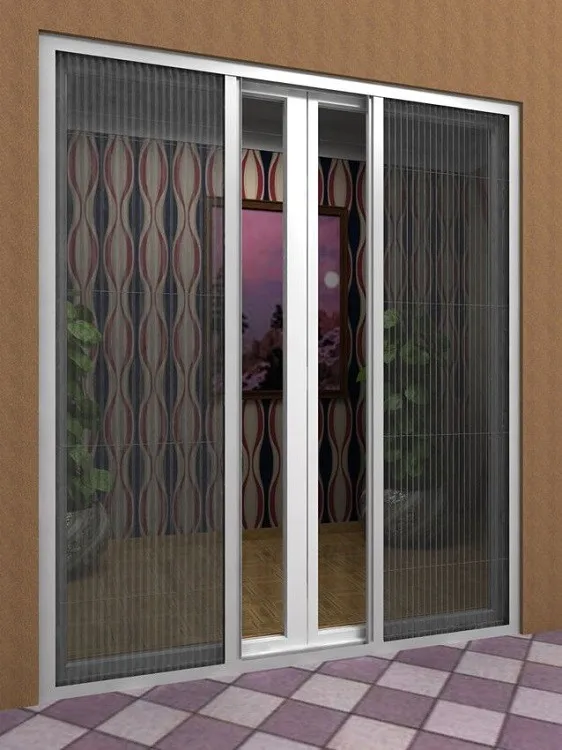 Anti Mosquito Retractable Pleated Insect Fly Screen Window & Door Buy Pleated Insect Screen