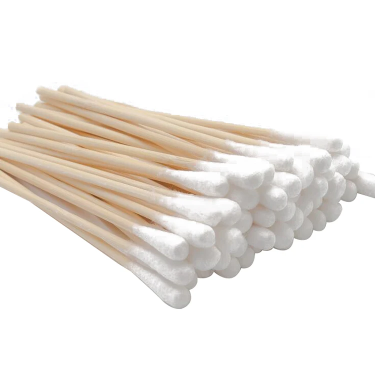 Organic Natural Medical Disposable Custom Sterile Cotton Swab Stick