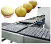 Gas tunnel oven cup cakes baking production machinery
