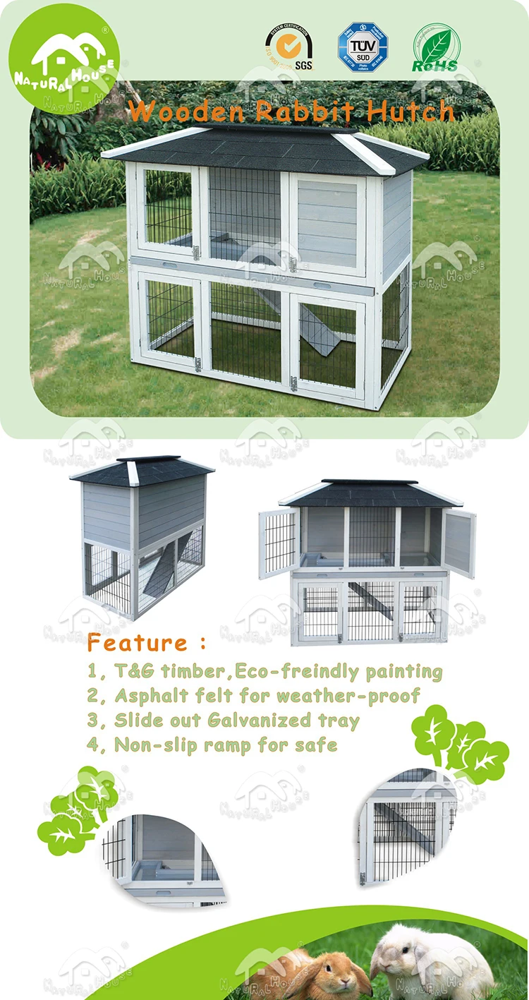 Handmade Outdoor Wholesale Rabbit Hutch,Rabbit House For Sale Buy