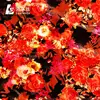 Popular design wonderful flower washable velvet upholstery fabric