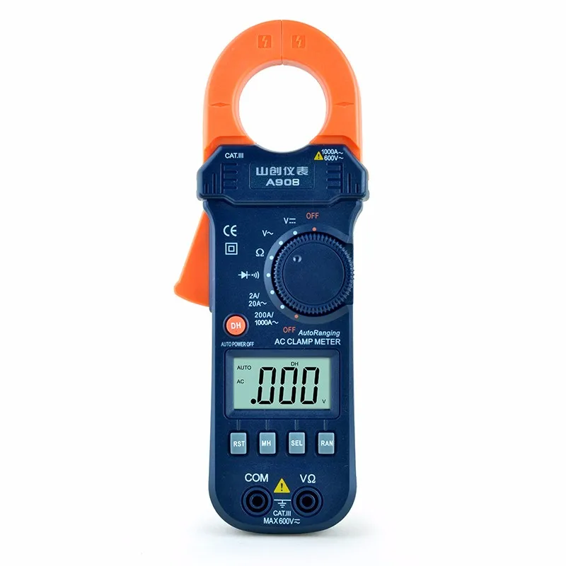 A908 Multimeter Meter Current ACDC Voltage Resistance Capacitance Frequency Temperature Tester Detection (1)