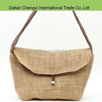 jute sling bag