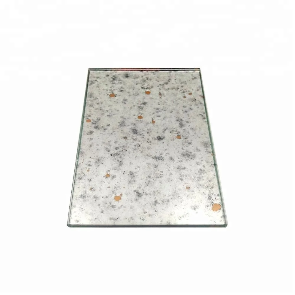4mm Clear Gold Silver Antique Mirror Glass Panels For Decorative Home Buy Antique Blue Mirror