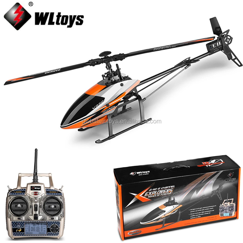 Wltoys V950 Rcヘリコプター6ch 2.4g 3dブラシレスモーターrtfリモートコントロールのおもちゃ子供のため - Buy Wltoys 、リモートヘリコプター、ヘリコプターのおもちゃ Product on Alibaba.com