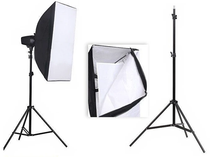 Black + White readygo Camera Accessories Without Flash Light Holder, Photographic Equipment 20cm Universal Octangle Style Flash Folding Soft Box