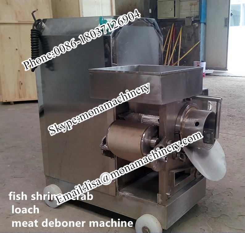 Automatic Fish Bone Removing Machine/fish Meat And Bone Separator - Buy ...