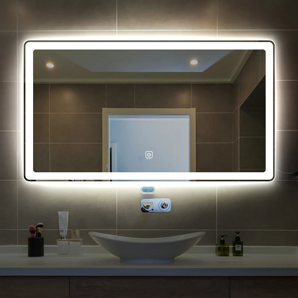 china factory hanging led bathroom Mirrors Wall Mounted Lighting Mirror