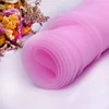 Quality Wedding Dresses Fabric Clear Sheer Textile Lace Silk Organza Fabric