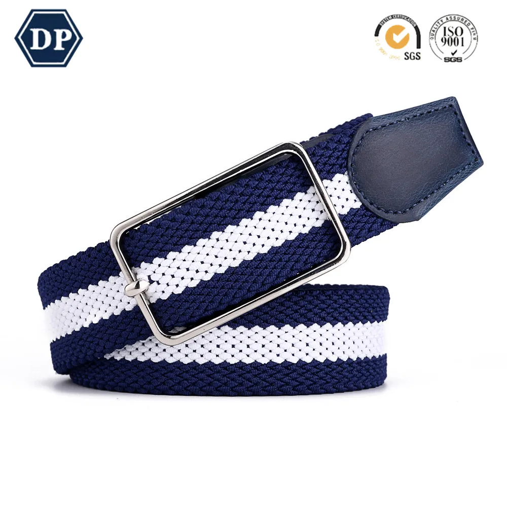 Belts Elastic New Fashion Black And White Mens Cotton Belt Buy Cotton
