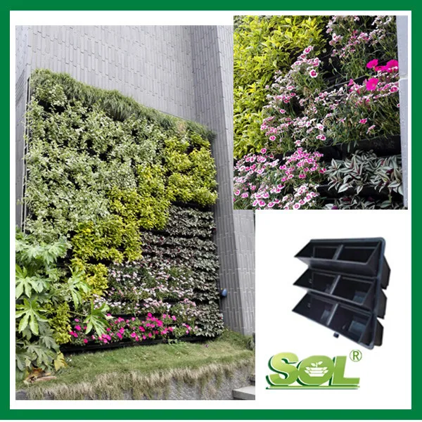 Plastic Retaining Wall Vertical Garden Wall Planter Outdoor Plastic Wall Covering  Buy Plastic 