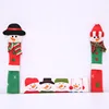 Christmas products microwave oven door handle pull gloves double door handle extended anti-collision fabric protective cover