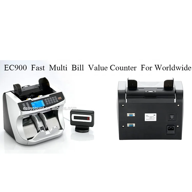 
Worldwide Automatic portable money counter 