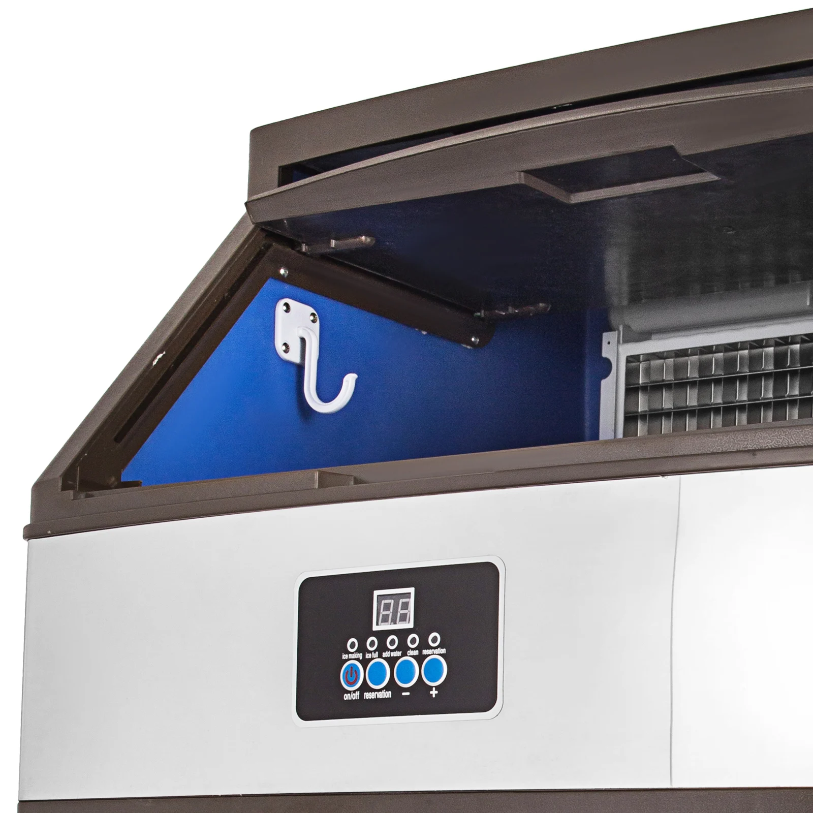 Ice Cube Making Machine Commercial 40kg/88lbs Auto Clear Cube Ice
