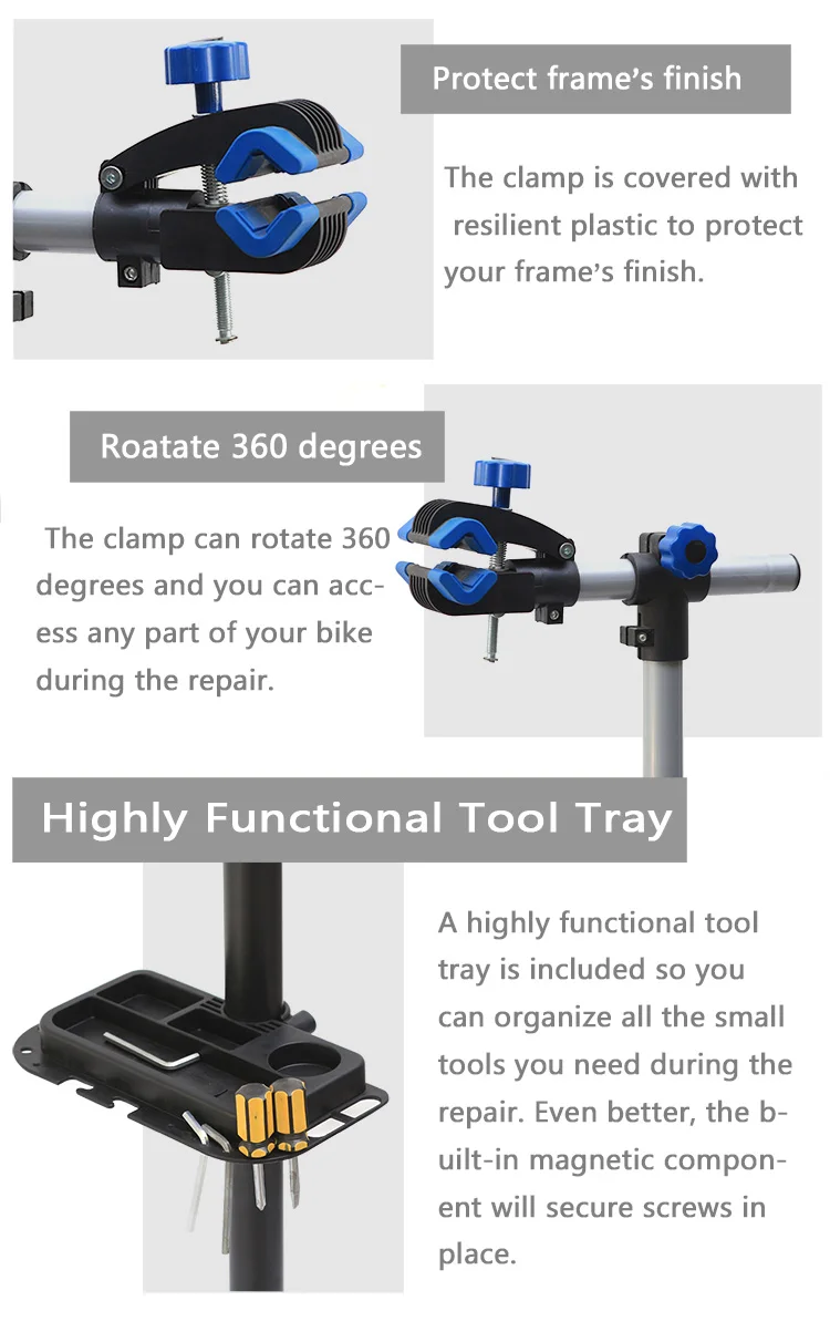 Cycle park tools bike repair stand station bicycle repair tool kit