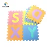 Bilink 30x30x1cm colourful letters and numbers adjusted to kids preference eva foam foam play mat for baby