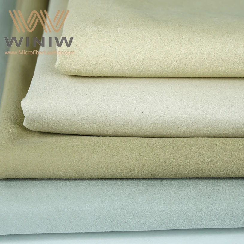 Very Soft Hand Feeling Artificial Suede Leather Materials Supplier