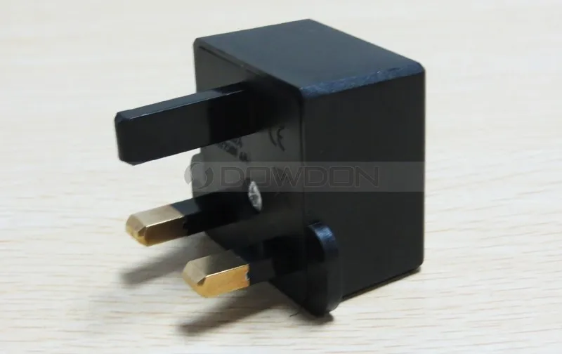 L/'Inde à Adaptateur UK Fused Round PIN