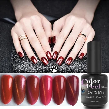 Distributor Cat Eye Nail Design Magnetic Gel Polish Cat Eye Uv Gel View Cat Eye Nails Colorfeel Product Details From Guangzhou Colorfeel Cosmetics Co Ltd On Alibaba Com