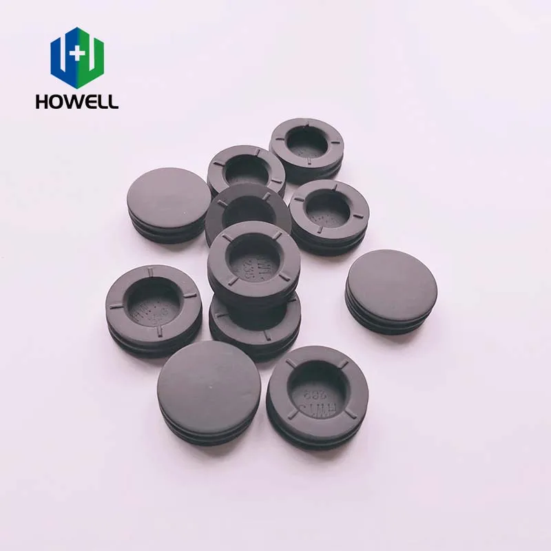 Isoprene Rubber Good Sliding Nontoxic Syringe Rubber Gasket For Clinic