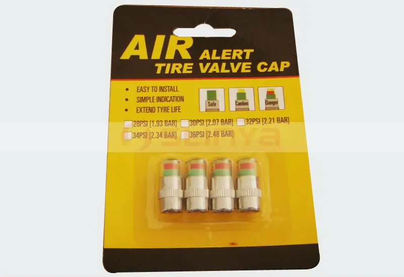 Tire Valve Cap With Pressure Indicator Air Alert Tire Valve Cap Buy