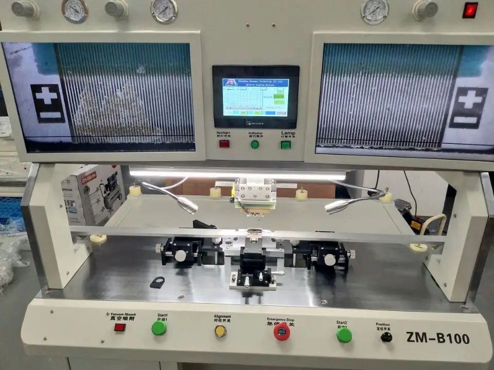 Lcd Panel Repair Machine Zmb100 Cof Lcd Screen Bonding Machine To