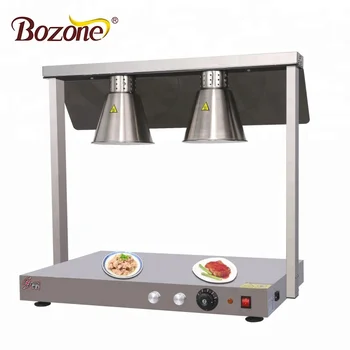 Restaurant Hotel Kitchen Equipment High Quality 2 Bulbs Head Table