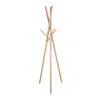 easy assemble nude style wood suit rack cloths tree coat stand
