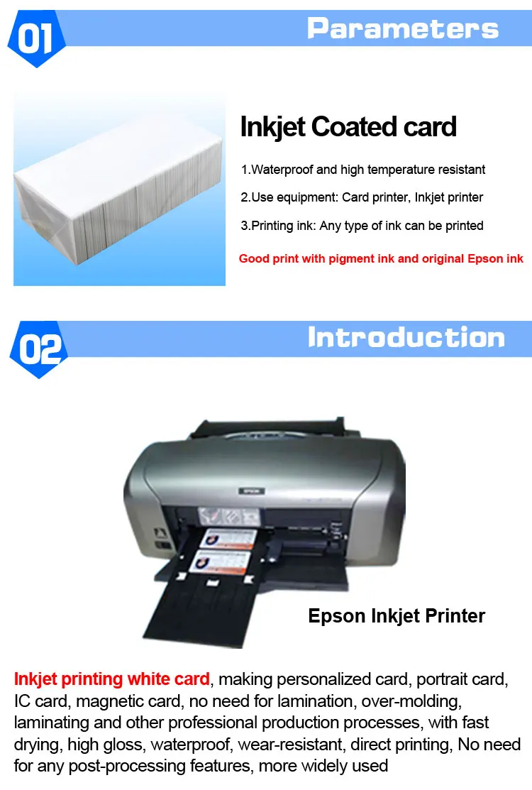 epson l1800 pvc card printing
