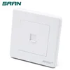 British standard one gang tel telephone RJ11 socket