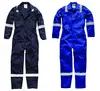 high visibility safety red work coverall