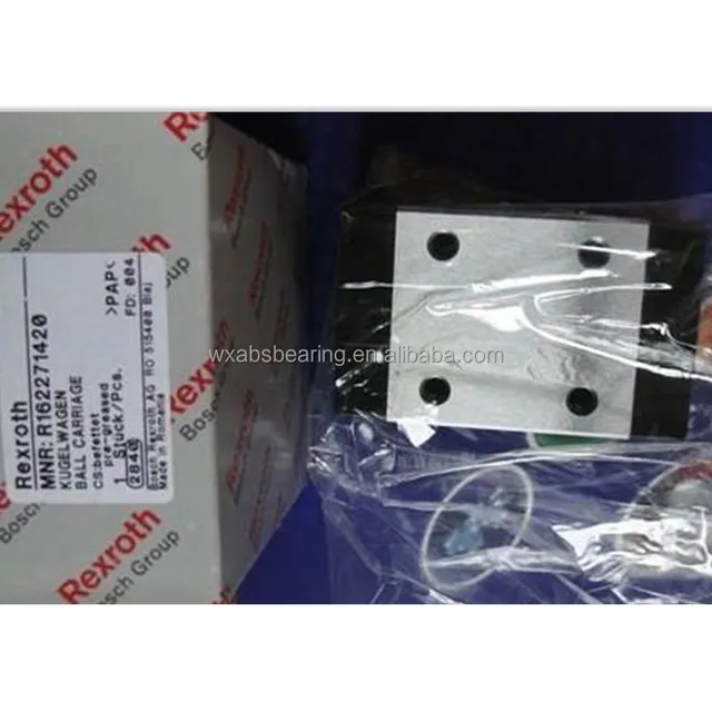 Bosch Rexroth R1622 Linear Guideway R162231420 Slide Block And