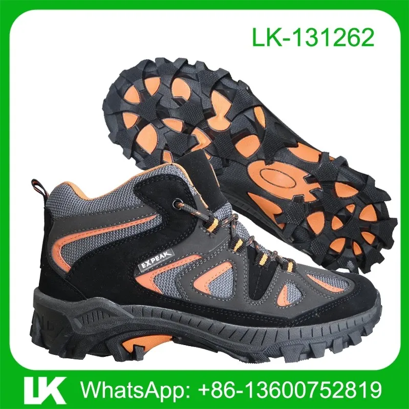 China factory cheap price hiking shoes for men