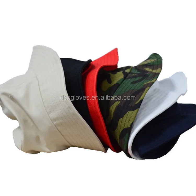 High Quality Blank Embroidery Bucket Hat Embroidery Bucket Caps Plain