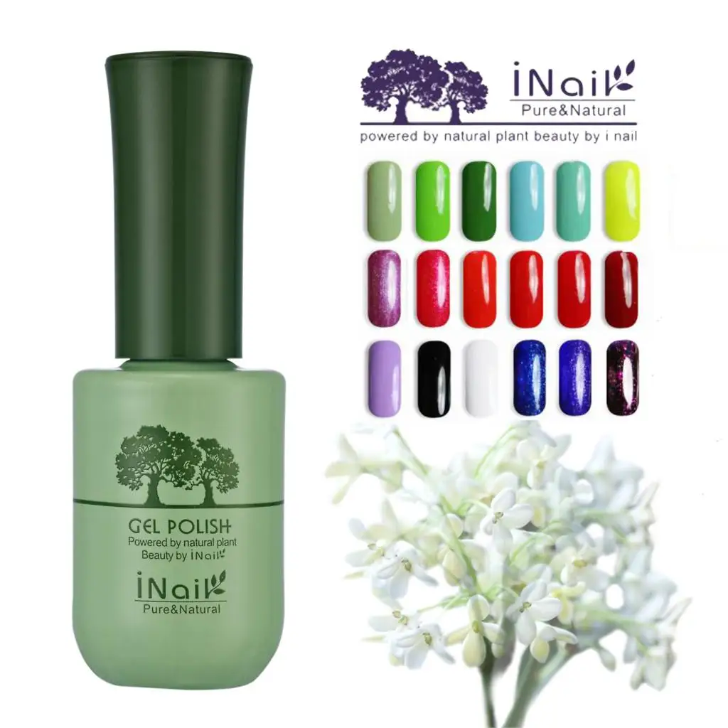 6pcs Inail osmanthus Aroma UV Eco friendly Gel Nail polish 15ml 78 colors for choices