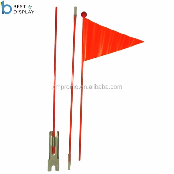 Factory Double Side Printing Pvc Bicycle Safety Reflective Flags Buy