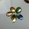 oval crystal glass buttons for bag,dress