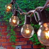 Globe String Lights with G40 Bulbs 25ft Outdoor String Lights for Patio Garden Commercial Party HNL081