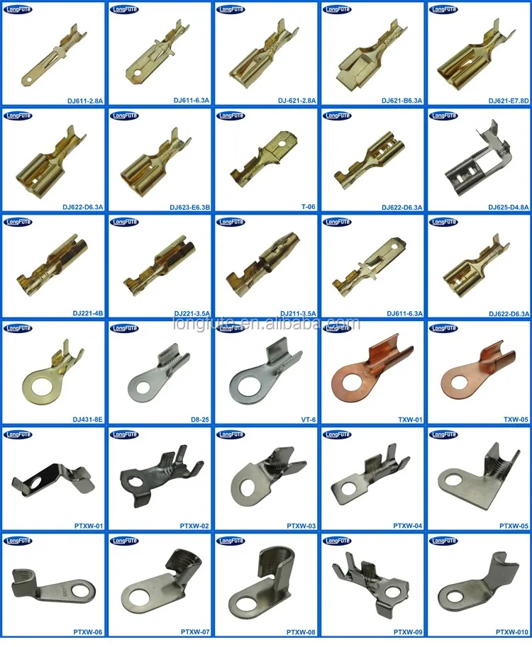 Wire Crimp Terminal For Stamping And Wire Connecting Part D825 Buy Wire Connecting Part,Cable