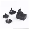 Ac 220v 50hz battery charger CE,SAA,PSE,BIS,CCC 12W universal travel adapter charger for phone notebook