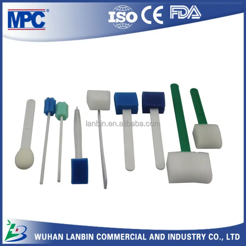 Surgical Sponge Foam Disposable Sterile Sponge Stick Buy Sponge Stick